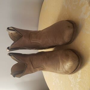 Frye Brown Ankle Boots